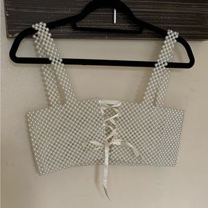Pearl crop top